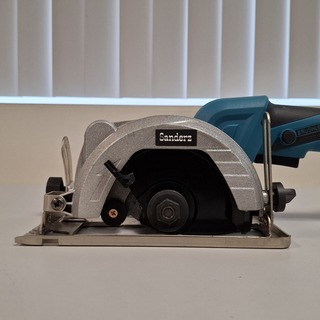 2x Accu handzaag 125mm, Blauw